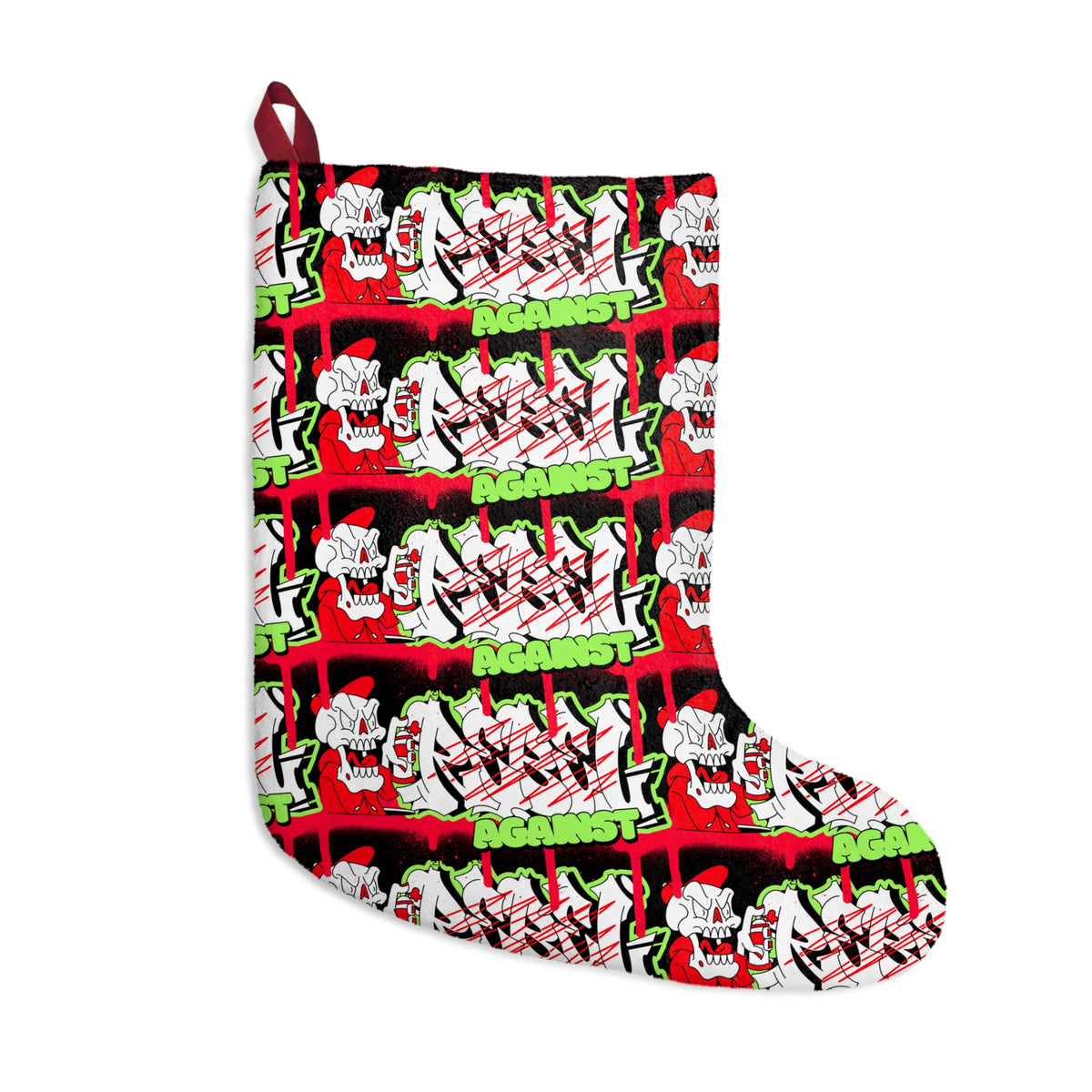 HOLIDAY Skeleton Graffiti Christmas Stockings