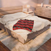 Bah Humbug Funny Meme Velveteen Plush Blanket