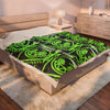 Neon Grin Velveteen Plush Blanket