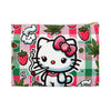 Strawberry Kitty Zip Bag