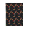 Krampus Santa Hat Christmas Velveteen Plush Blanket