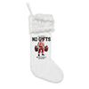 HOLIDAY Santa Lifting Gifts Christmas Stockings (Flannel)