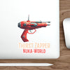 Thirst Zapper Fallout Nuka-World Die-Cut Sticker — Retro Raygun Vinyl Sticker for Laptops & Gaming Gear