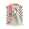 Dead Inside But It’s Christmas Vinyl Sticker