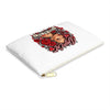 Red Roses Chrome Portrait Accessory Pouch