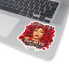 Rose Mosaic Portrait Kiss-Cut Stickers