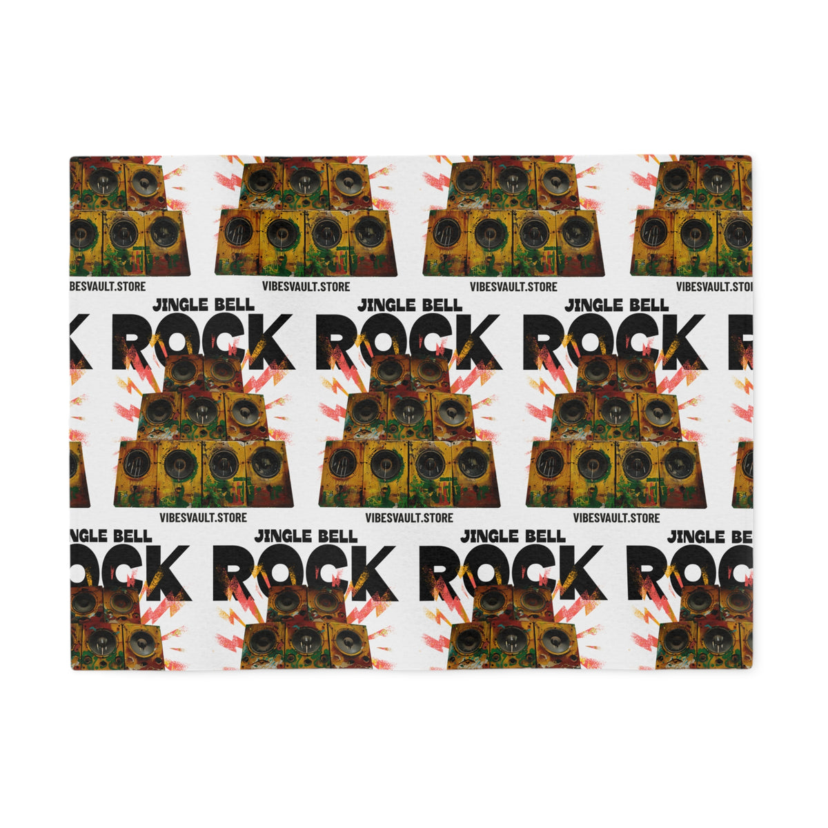 Jingle Bell Rock Christmas Sweatshirt Blanket