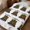 HOLIDAY Colorful Holiday Speakers Velveteen Plush Blanket