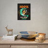 Magic Skull Bats Poster - "100% That Witch" Orange and Green - October Fall 2026