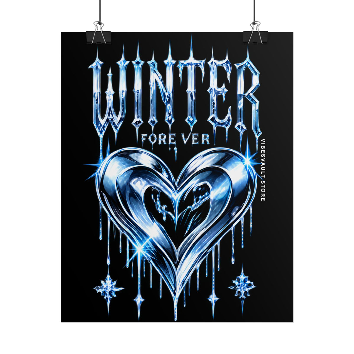 Winter Forever Rolled Poster