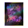 Witch Please Vinyl Sticker — 'Don't Tempt Me' Gothic Witchy Kiss-Cut Decal— Halloween 2026