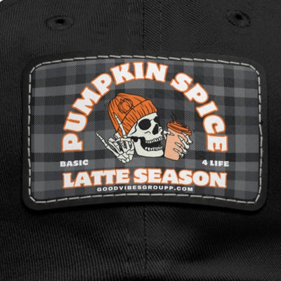 Skeleton Pumpkin Spice Latte Hat