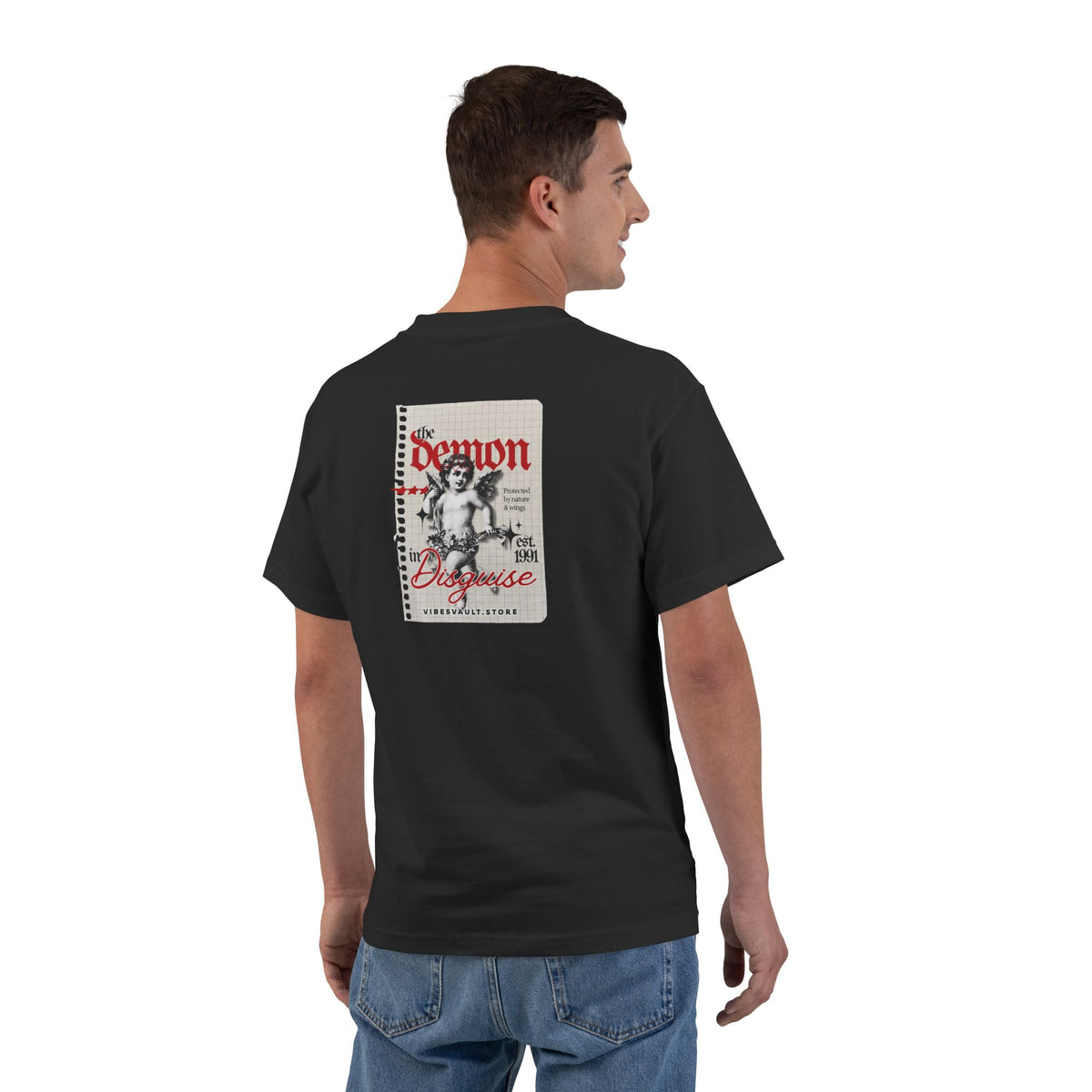 The Demon in Disguise- T-shirt Top - Graphic Tee - Fall 2026