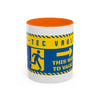 Vault-Tec 'This Way to Vault' Accent Coffee Mug — Fallout-Inspired Gamer Gift