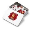 Rose Mosaic Portrait Jigsaw Puzzle with Tin