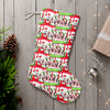 HOLIDAY Skeleton Graffiti Santa Stocking