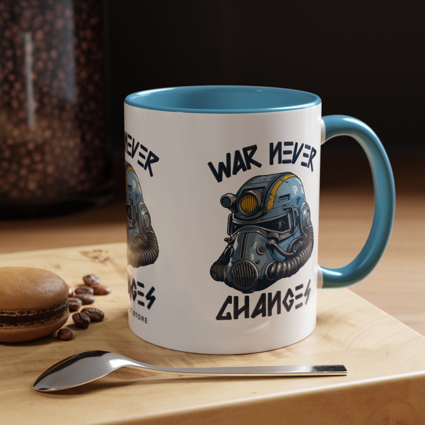 War Never Changes Mug — Video Game Fallout TV Show