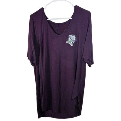 Purple Beetlejuice Graphic Shirt Plus Size
