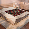 Velveteen Plush Blanket — Christmas Movie Club VHS Pattern Holiday Throw