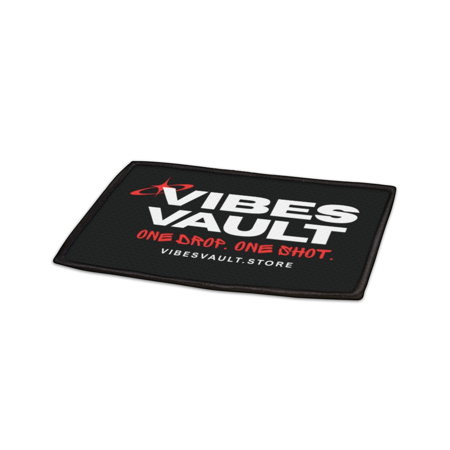 Vibes Vault Logo Iron-On Patch with Starburst
