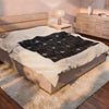 Stardust and Snowflakes Velveteen Plush Blanket