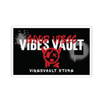 Devil Pirate Good Vibe Sticker Kiss-Cut Decal