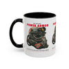 Power Armor Accent Coffee Mug — Fallout Enclave Helmet Design (11/15oz)