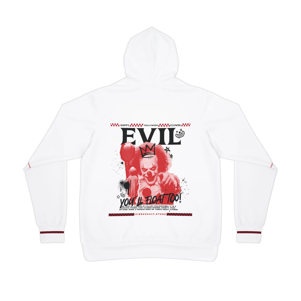 Evil Graphic Hoodie Clown IT