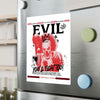 Evil Clown Kiss-Cut Vinyl Decal — Horror Halloween Sticker— Halloween 2026
