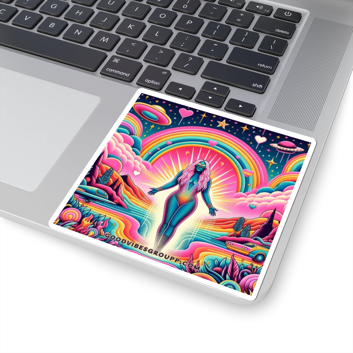 Rainbow Goddess Sticker