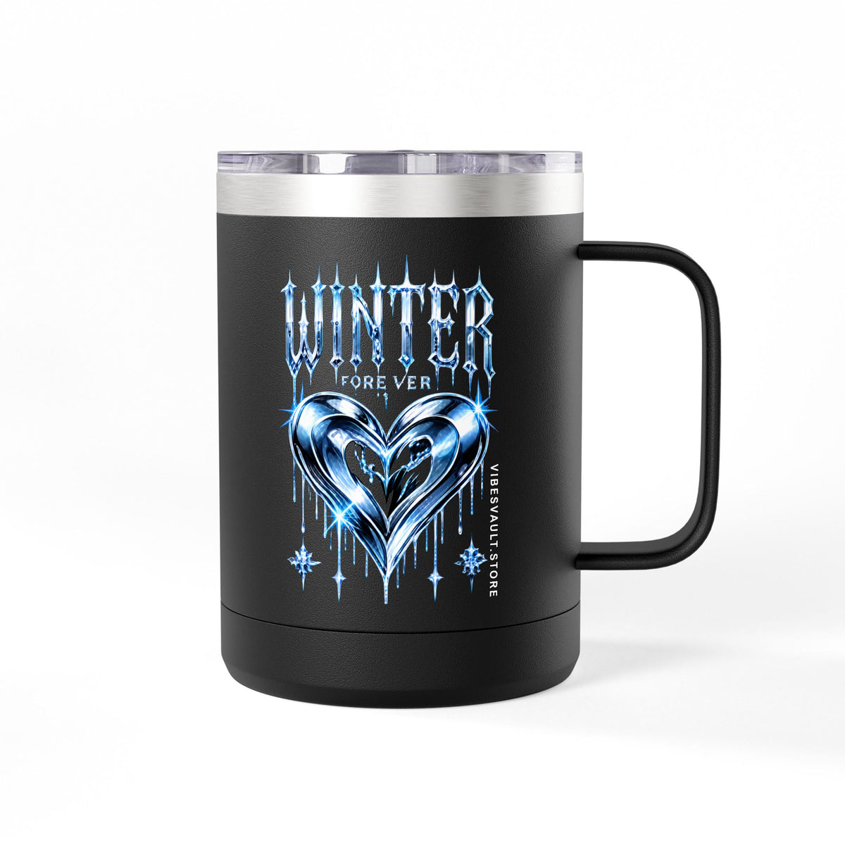 Winter Forever Coffee Mug Tumbler 15oz