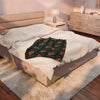 Velveteen Plush Blanket — 'Outta This World' Alien UFO Pattern (World 2026)