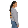 Crewneck Sweatshirt — Cozy Cat by the Fireplace Graphic