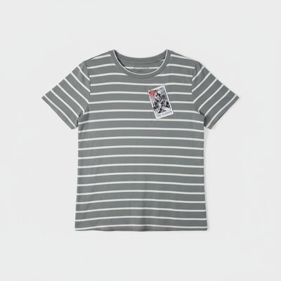 Green Striped Halloween Movie Michael Myers T-Shirt
