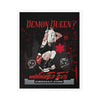 Demon Queen Kiss-Cut Vinyl Decal — Gothic Punk Sticker ("Unhinged Evil")— Halloween 2026