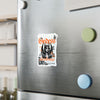 Goddess of Darkness Vinyl Sticker — Gothic Kiss-Cut Decal— Halloween 2026
