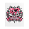 Pink Heart Chrome Eye Rolled Poster