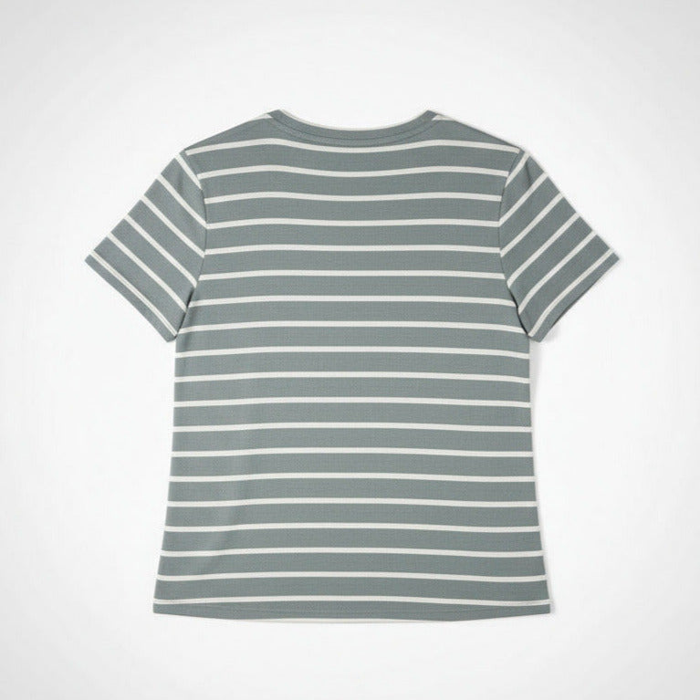 Green Striped Halloween Movie Michael Myers T-Shirt