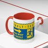Vault-Tec 'This Way to Vault' Accent Coffee Mug — Fallout-Inspired Gamer Gift