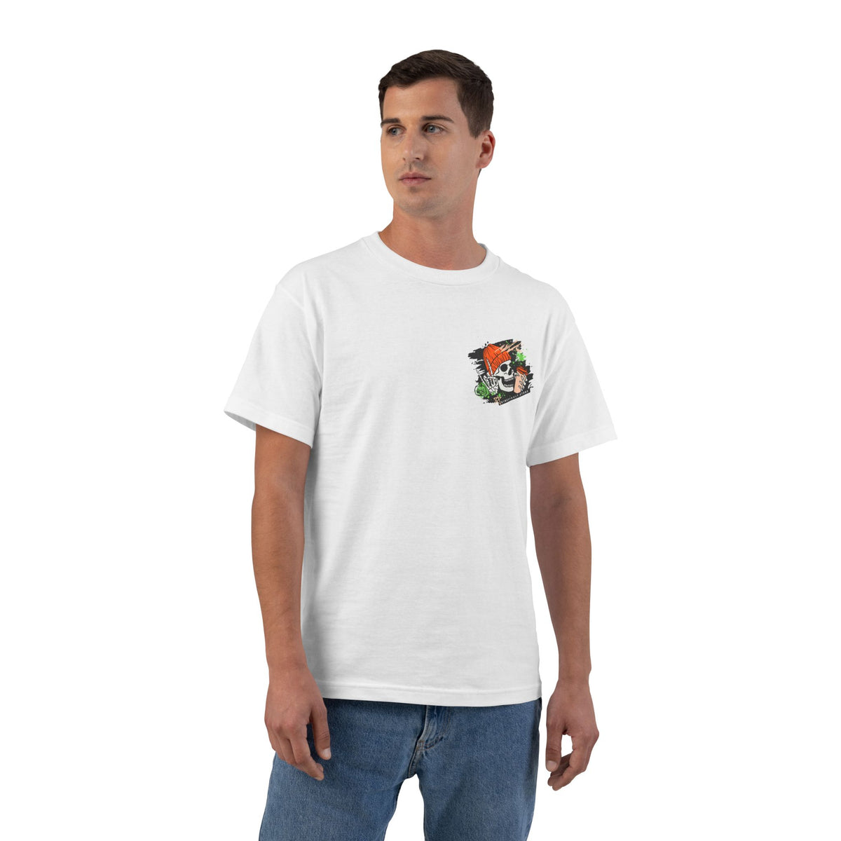 Love Fall Skull Coffee Rock - T-shirt Top - Retro Graphic Tee - Fall Halloween 2026