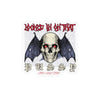 Gothic Skull Bat Kiss-Cut Vinyl Decal - Wings Fly Pussy — Halloween 2026
