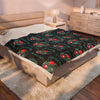 Velveteen Plush Blanket — 'Outta This World' Alien UFO Pattern (World 2026)