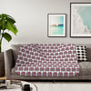 Pink Heart Chrome Eye Sherpa Blanket