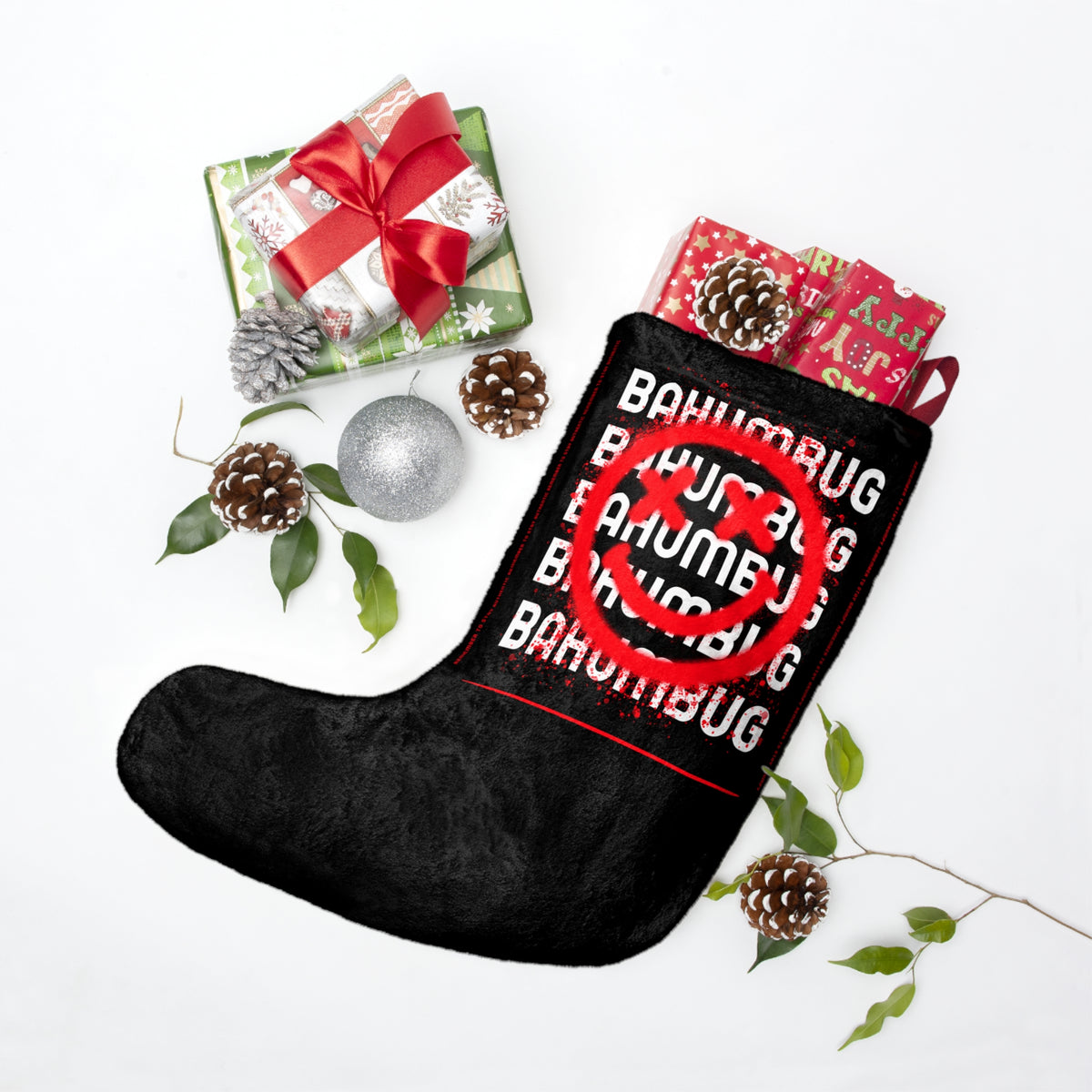 HOLIDAY Bah Humbug Christmas Stockings