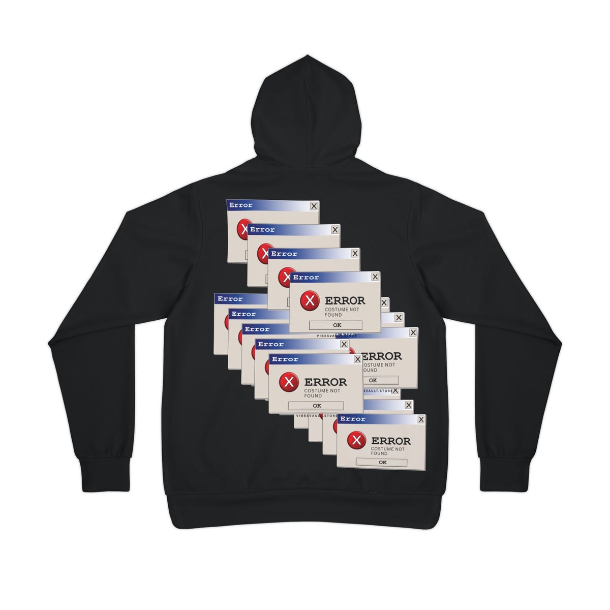 Error Message Hoodie – Funny Computer Glitch Gaming Pullover