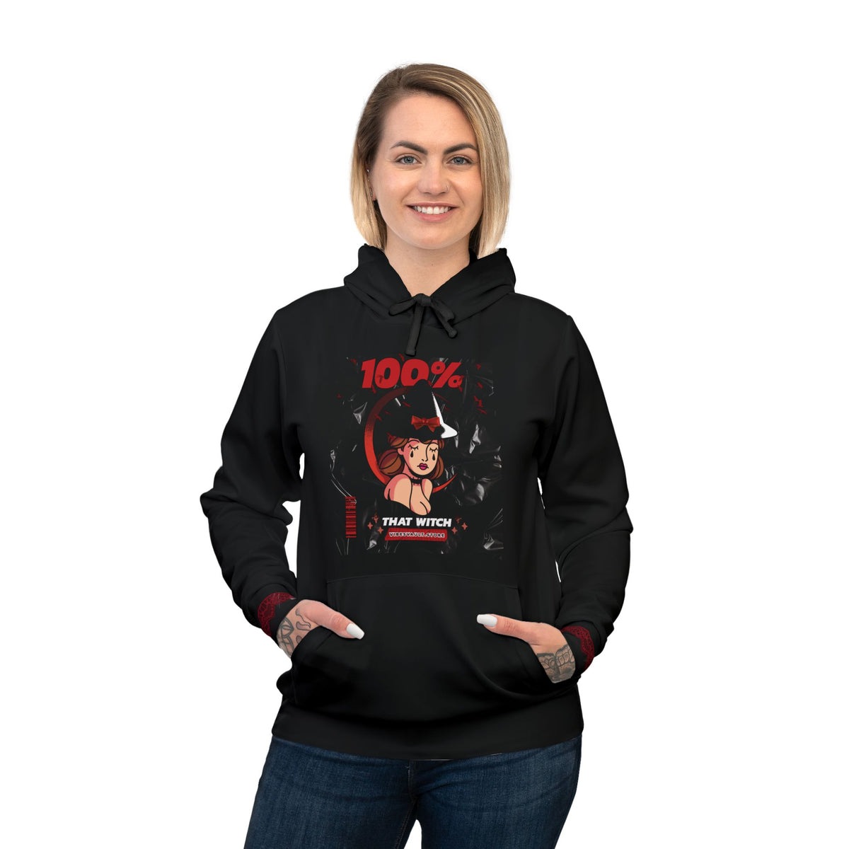 100% That Witch Halloween Hoodie