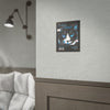 Halloween Cat Poster - "Black Cat Magic" October Magazine Cover