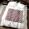 Red Heart Chrome Eye Sweatshirt Blanket