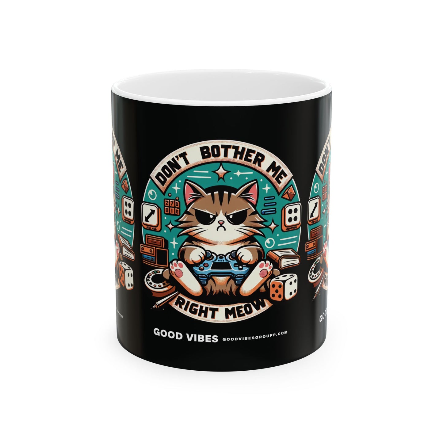Video Game Cat Mug - Coffee Cup