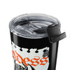 20oz Gothic Rock Travel Tumbler — Goddess Vintage Band Artwork— Halloween 2026